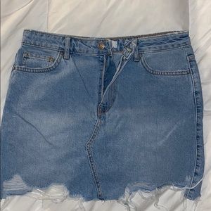 Jean skirt